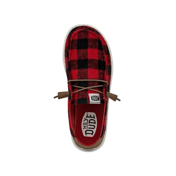 Wendy Buffalo Plaid - Red and Black Plaid