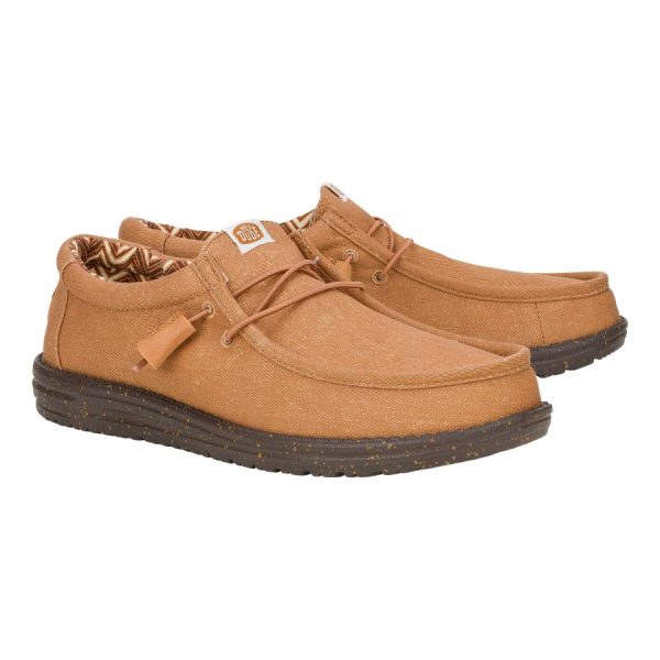 Wally Stretch Canvas - Nut