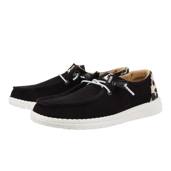 Wendy Leopard - Black/Leopard