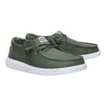 Wendy Stretch Canvas - Deep Green