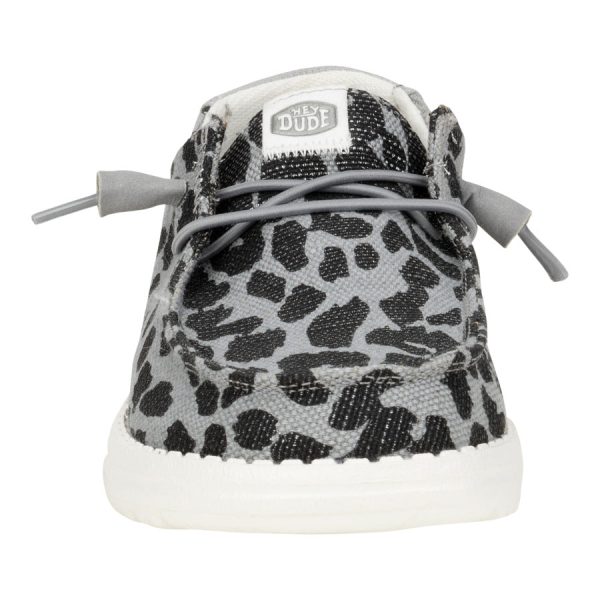 Wendy Leopard Sparkle - Black/Grey