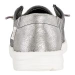 Wendy Metallic Sparkle Wide - Charcoal