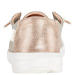 Wendy Metallic Sparkle Wide - Rose Gold