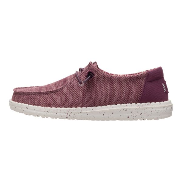 Wendy Stretch Sox - Burgundy