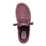 Wendy Stretch Sox - Burgundy