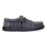 Wally Stretch Sox - Granite Grey/Black