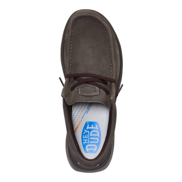 Wally Comf Suede - Major Brown/Mole Brown