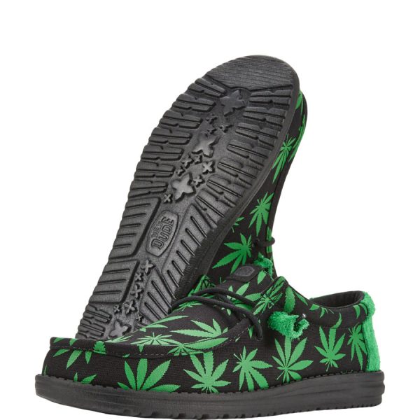 Wally Dazed 'N Dude - Black/Green