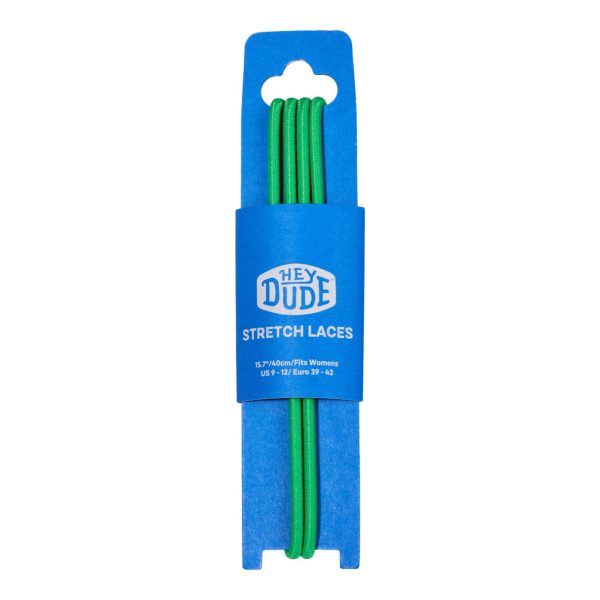 Neon Round Laces - Neon Green