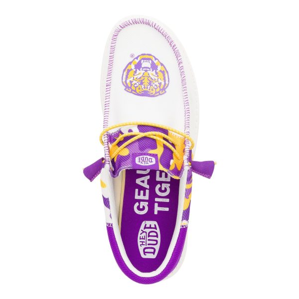 Men's Wally Tri LSU - LSU Purple/Yellow