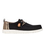 Wally Craft Linen - Black/Walnut