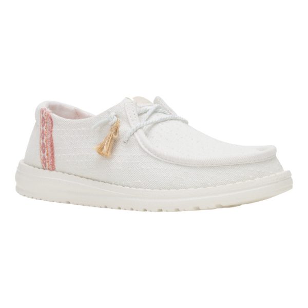 Wendy Perf Canvas - White