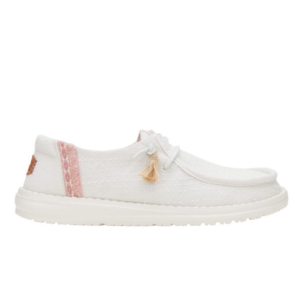 Wendy Perf Canvas - White
