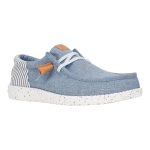 Wally Funk Seersucker - Faded Denim/Navy Blazer
