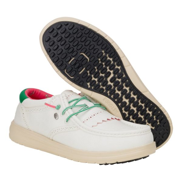 Wally Golf Classic - White/Green Tambourine