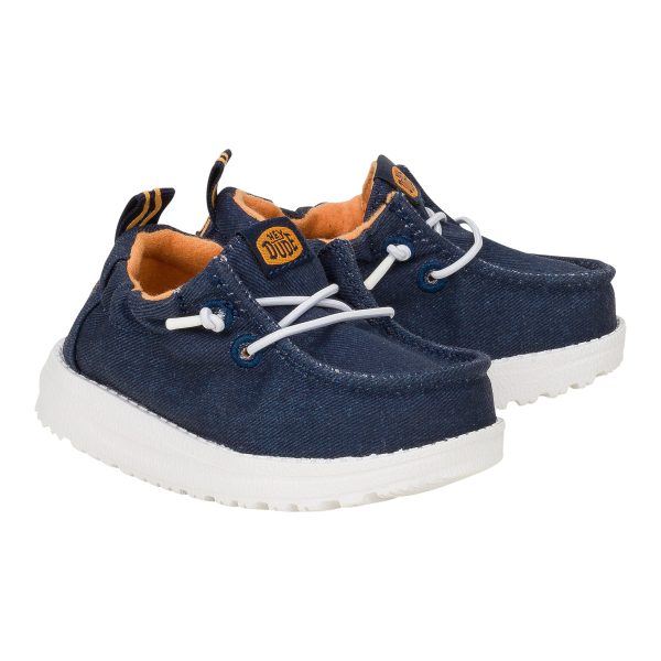 LilDude Slip On Classic - Navy Blazer