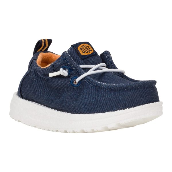 LilDude Slip On Classic - Navy Blazer