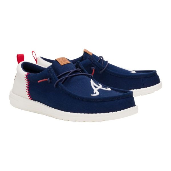 MLB BravesWally Funk - Braves Navy/White