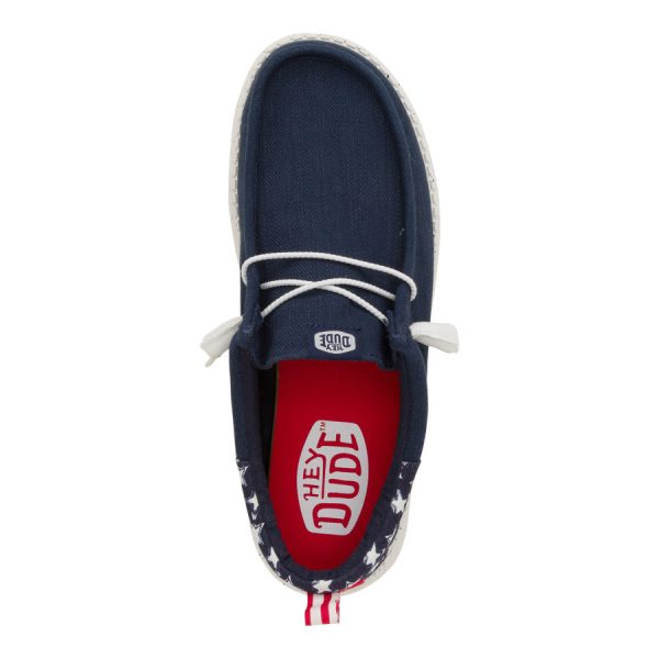 Wally Funk Americana Stars - Navy Blazer