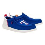 MLB RangersWally Funk - Rangers Royal/White