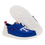 MLB RangersWally Funk - Rangers Royal/White