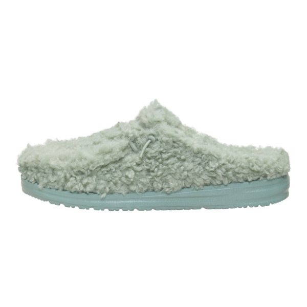 Wendy Slipper - Iceberg Green