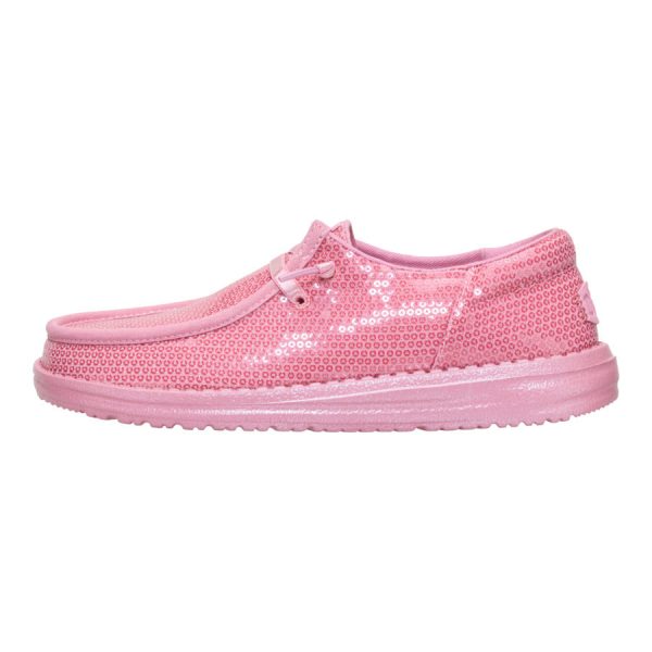 Wendy Funk Mono Sequin - Foxglove Pink