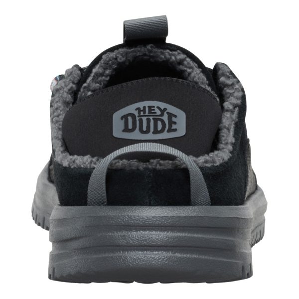 Bradley Blipper Suede - Black/Smoke Grey