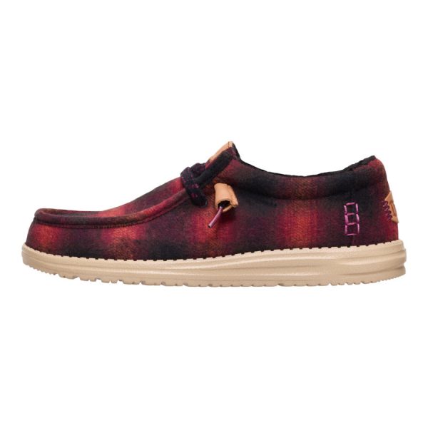 Wally Cozy Plaid - Red Plaid/Black