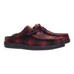 Wally Slip Cozy Plaid - Red Plaid/Black