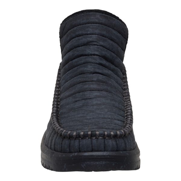 Camden Quilted - Black/Black