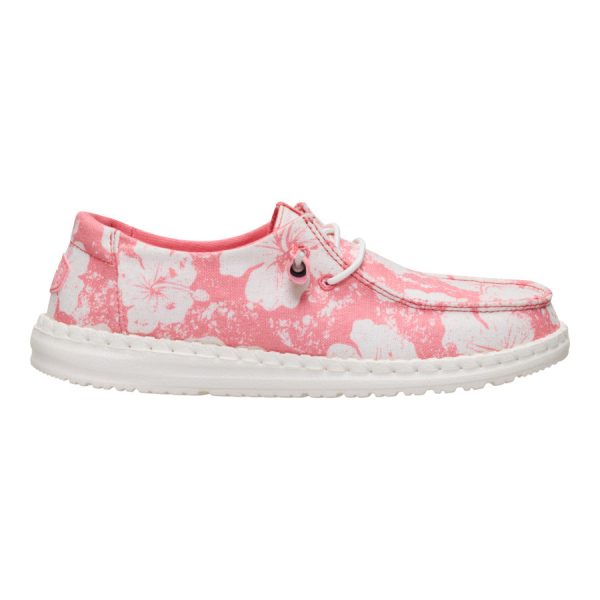 Wendy Hawaiian - Coral/White