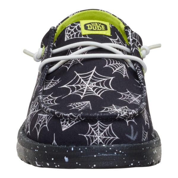 Wendy Spider Webs - Black/Black