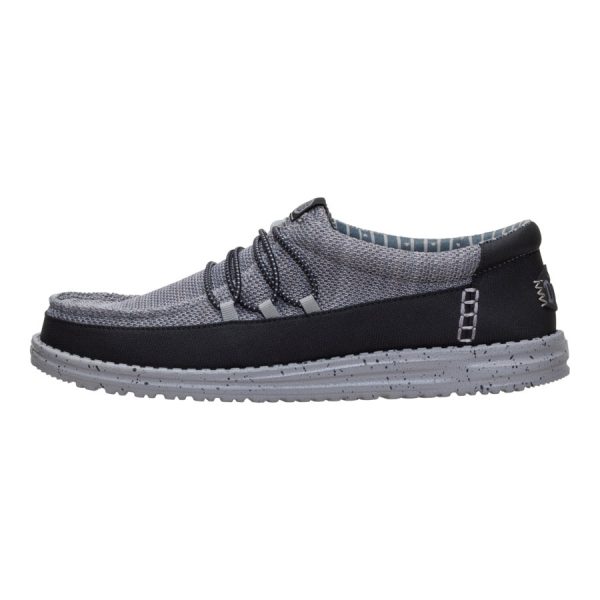 Wally Guard Stretch Sox - Flannel Grey/Multi