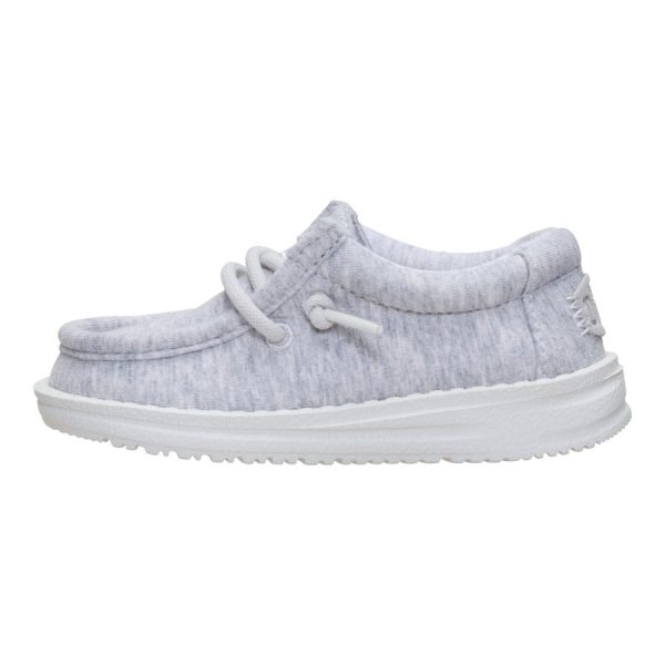 Wally Toddler Stretch Jersey - Light Grey