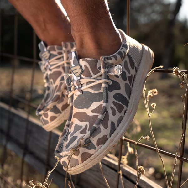 HEYDUDE X BURLEBO Wally Funk Deer Camo