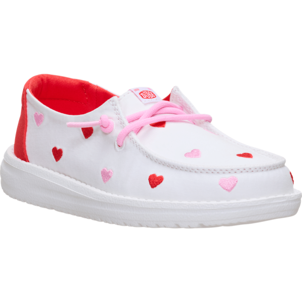 Wendy Youth Embroidered Hearts