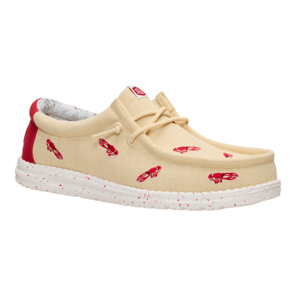 Wally Embroidered Crawfish